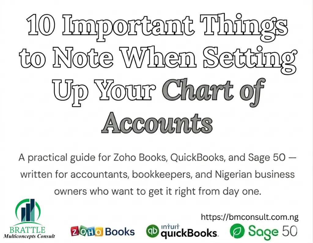 10 Important Things to Note When Setting Up Your Chart of Accounts